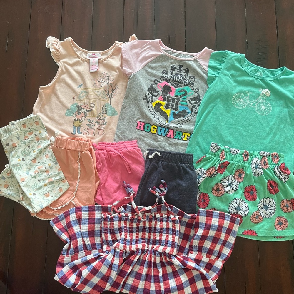 Girls/Toddler 5T group of 9 items of various brands